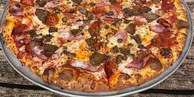 Mile High Meat Pizza