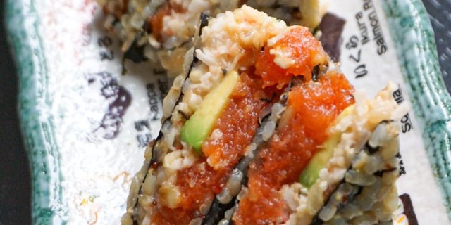 Brown Rice Spicy Tuna Sandwich