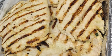 Grilled Chicken Cutlet Tray