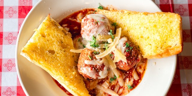 Baked Meatball W/ Cheese