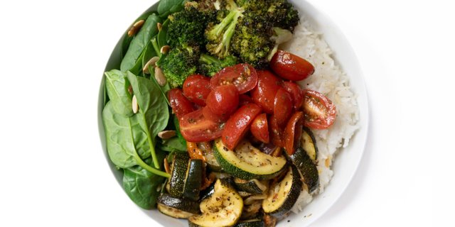 Garlic Veggie Bowl