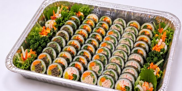 Kimbap Platter for 10 (6 Rolls)