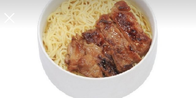 Ramen w/ BBQ Chicken