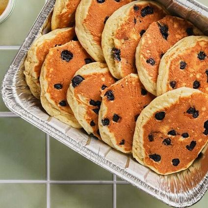 Blueberry Pancake Platter