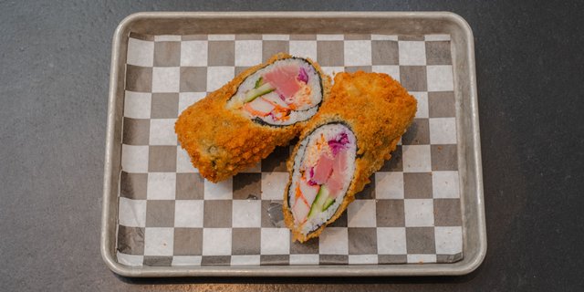 Salmon Burrito