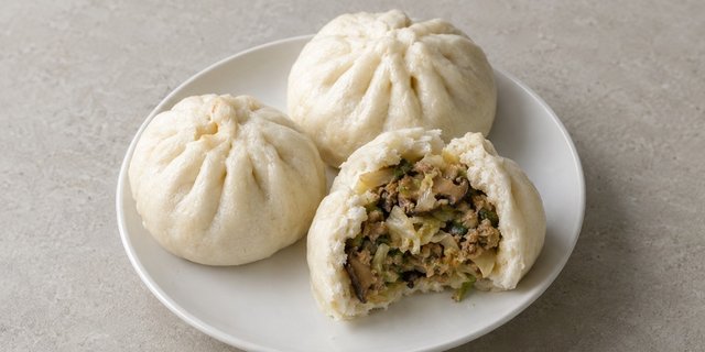 Vegetarian Meat Buns