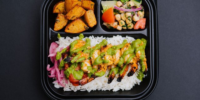 Shrimp Kabob Plate