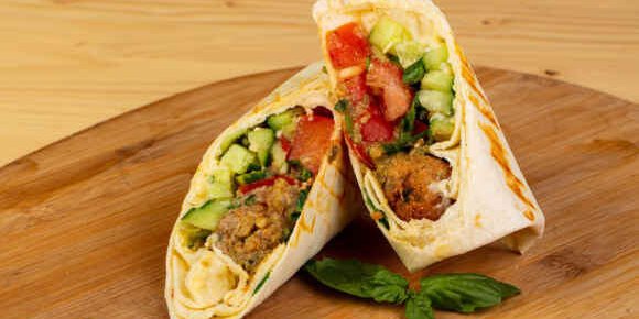 Falafel & Hummus Wrap Bagged Lunch