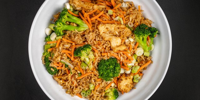 Fire Bowl Fried Rice Tray