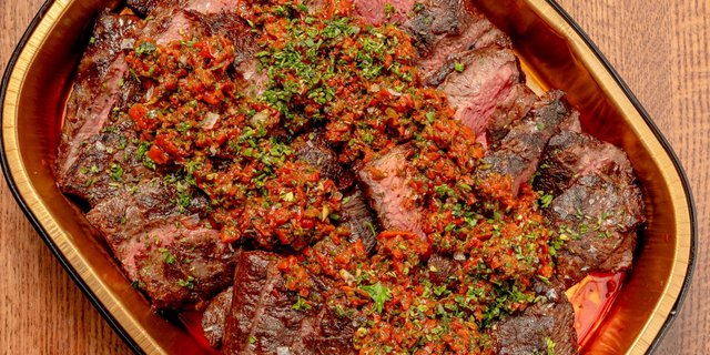 Bavette Persillade