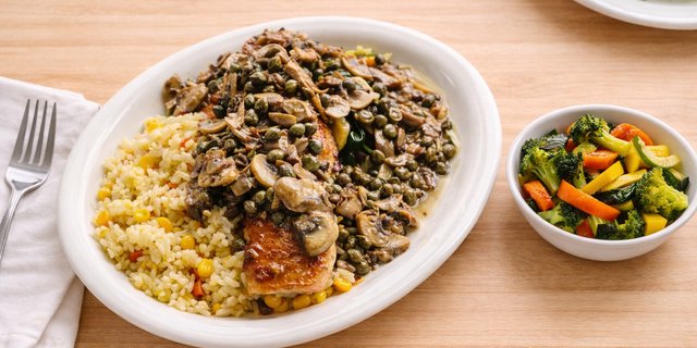 Salmon Piccata