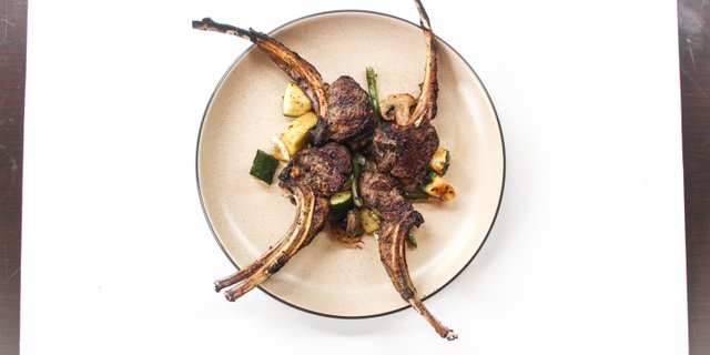 Tray of Lamb Rack