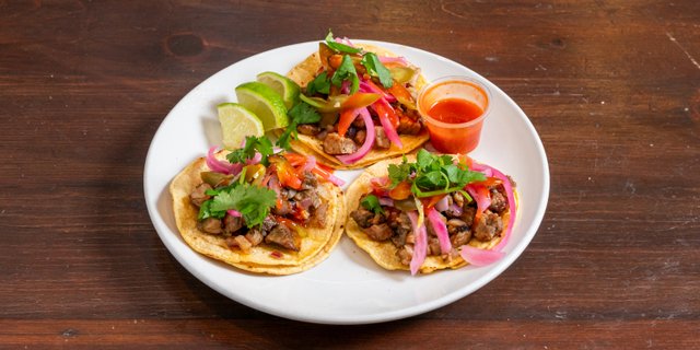 Gluten-Free 3 Sisig Tacos