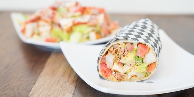 Wrap 1/2 Salad Boxed Lunch