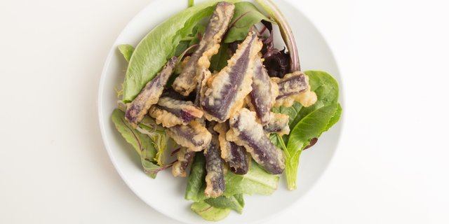 Tempura Purple Yam