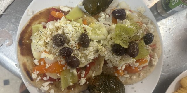 Greek Veggie Gyros