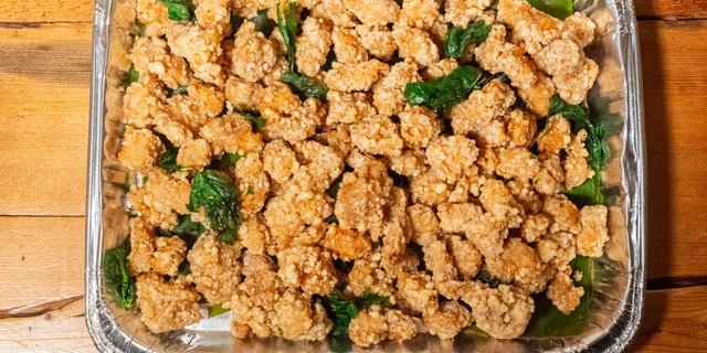 Popcorn Chicken Tray