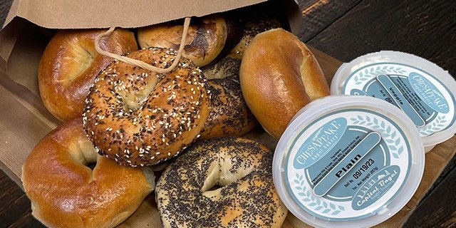 Dozen Bagels & Cream Cheese