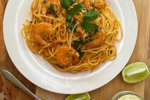 Spaghetti Shrimp Scampi