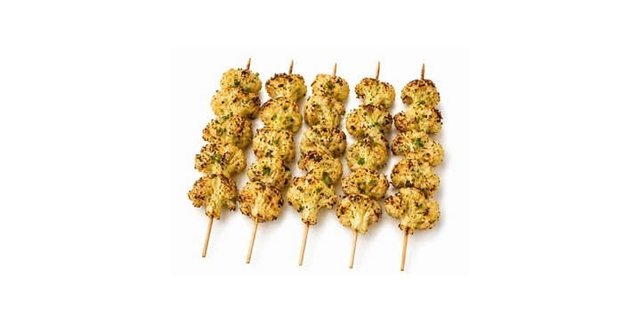 Organic Cauliflower Skewers