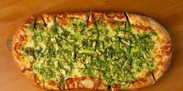 Chicken Pesto Flatbread