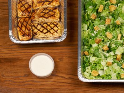 Salmon Caesar Salad