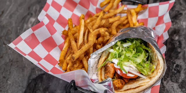 Chicken Kebab Sandwich