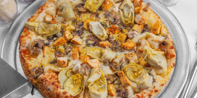 Chicken Piccata Pizza