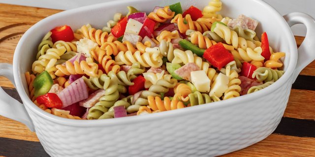 Tri-Color Pasta Salad