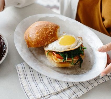 Halloumi Breakfast Sandwich