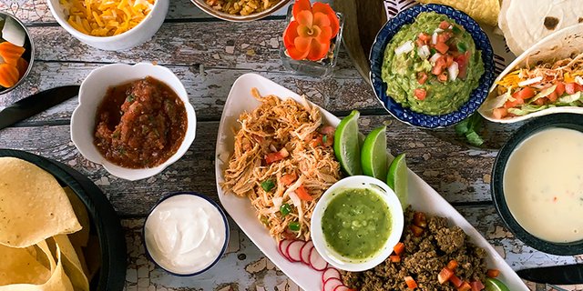 Ground Beef Taco Taster