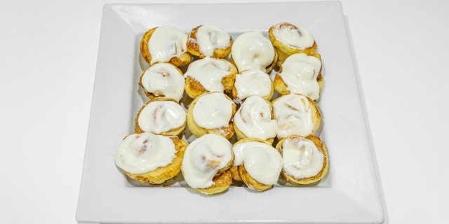 Classic 2-Bite-Sized Cinnamon Rolls