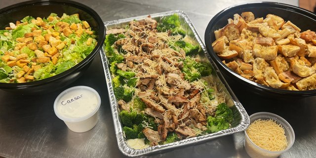 Grilled Chicken & Broccoli Alfredo Feast
