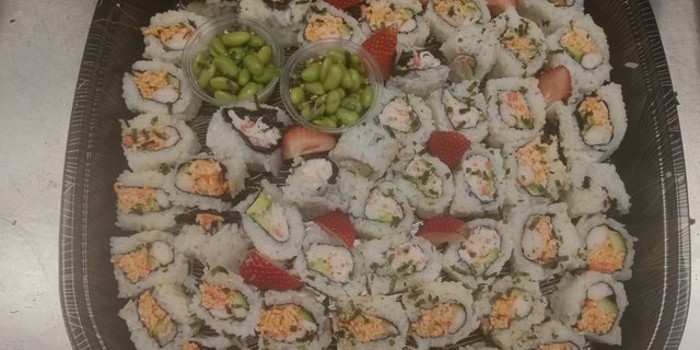 Spicy Tuna Roll Platter