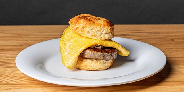 Sausage, Egg & Cheese Biscuits