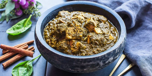 Saag Paneer Tray | Spinach & Cheese